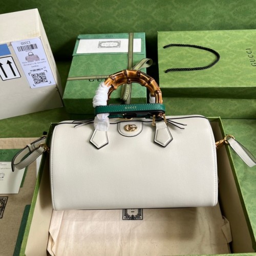 Gucci sac cabas moyen Diana 655663 blanc