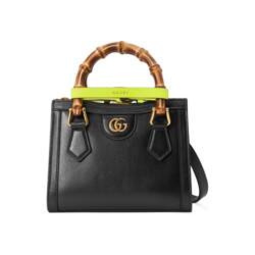 Gucci mini sac fourre-tout Diana 655661 noir