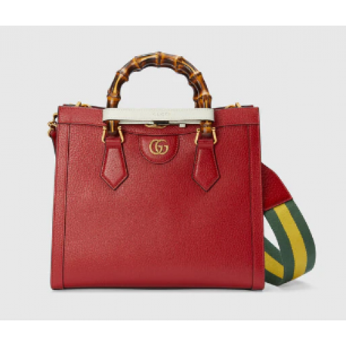 Gucci Diana petit sac fourre-tout 702721 Rouge