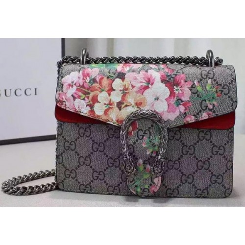 Gucci Dionysus Blooms mini sac à bandoulière 421970 rouge