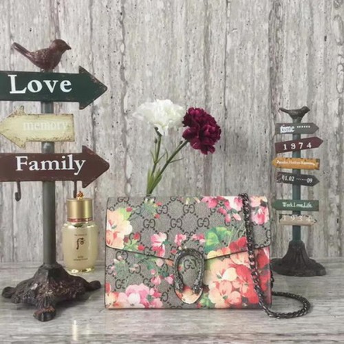 Gucci Dionysus GG Supreme Canvas Sac à bandoulière 409340 Marron