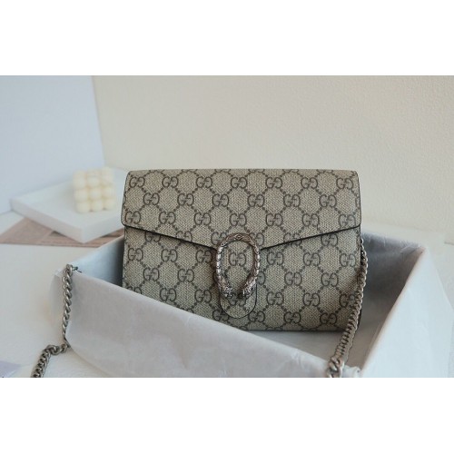 Gucci Dionysus GG Supreme Sac à bandoulière 401231 Abricot