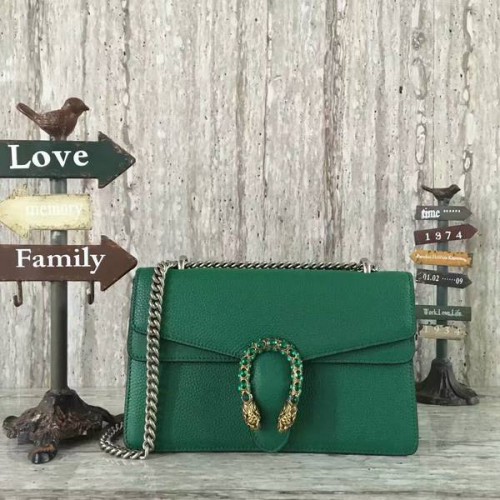 Gucci Dionysus Lichee Pattern Medium Sac à bandoulière 400249 Vert