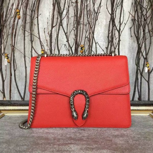 Gucci Dionysus Lichee Pattern Sac à bandoulière 403348 Rouge
