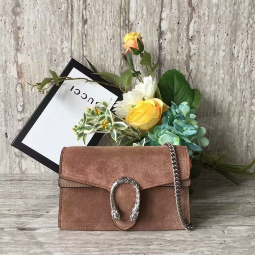 Gucci Dionysus Suede Leather Mini Sac à bandoulière 476432C Camel