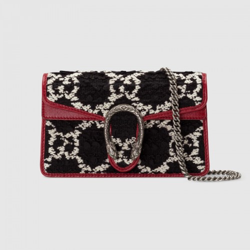 Gucci Dionysus Super Mini Sac à bandoulière 476432 noir