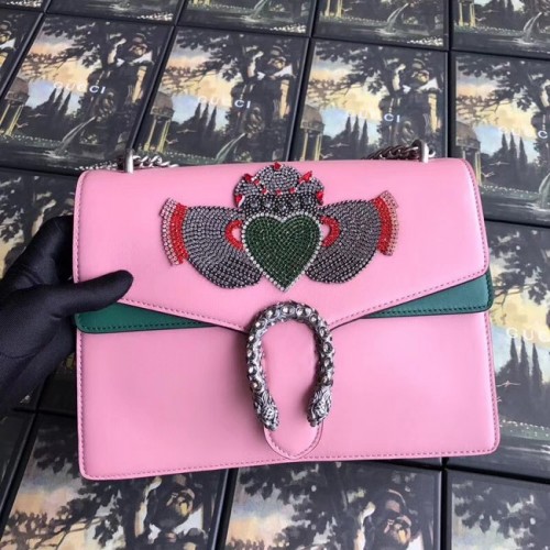 Gucci Dionysus sac à bandoulière moyen 403348 rose