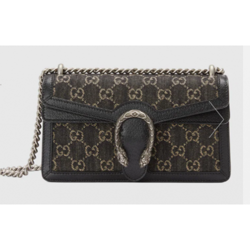 Gucci Dionysus petit sac à bandoulière GG 499623 Noir