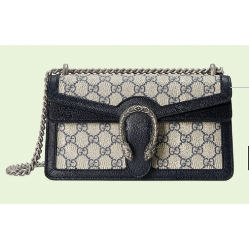 Gucci Dionysus petit sac à bandoulière GG 499623 bleu