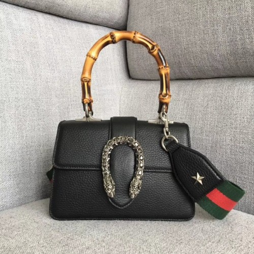 Gucci Dionysus petit sac à poignée supérieure 523367 noir