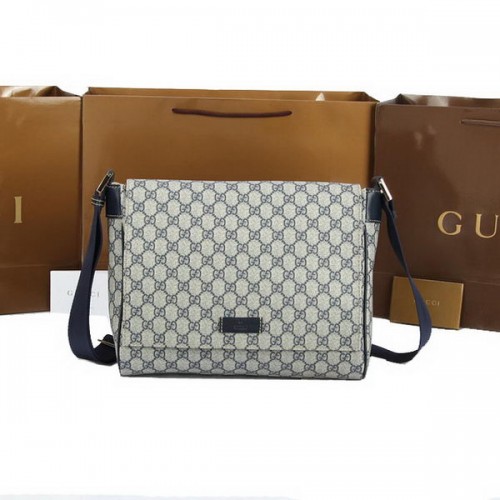 Gucci GG Canvas Petit sac messager 146236 Bleu