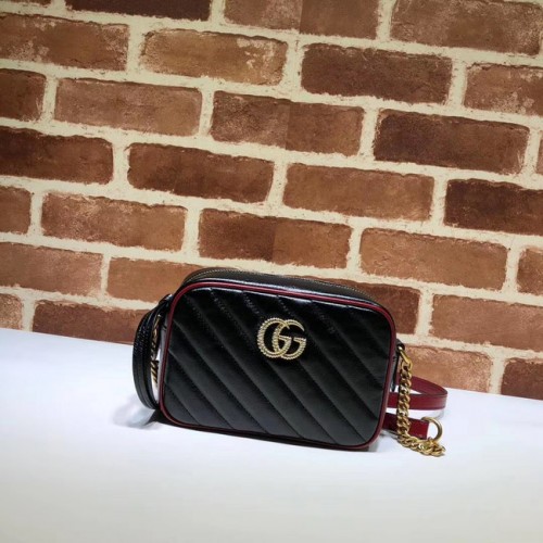 Gucci GG Marmont Matelasse mini sac 448065 noir