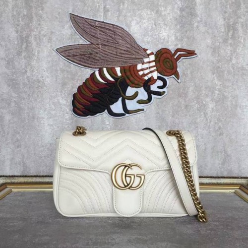 Gucci GG Marmont Sheenskin Sac à bandoulière 443497A