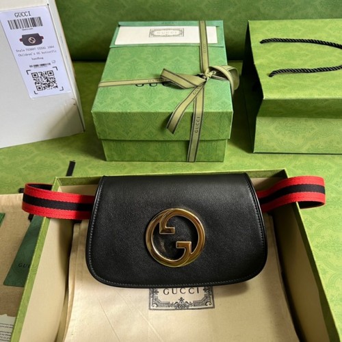 Gucci GG Marmont sac ceinture 703807 noir