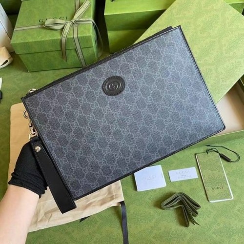 Pochette Gucci GG Marmont 672953 noir