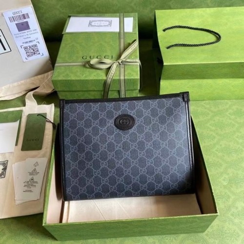 Pochette Gucci GG Marmont 672956 noir