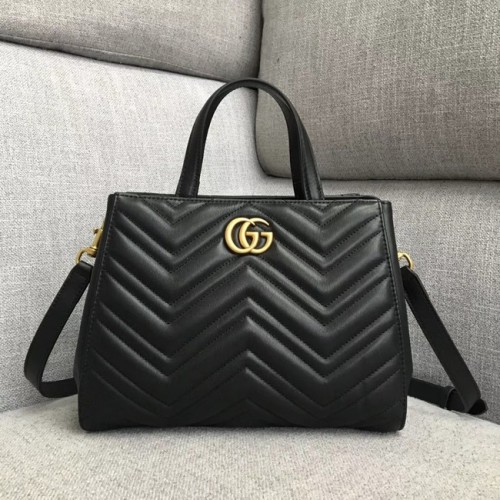 Gucci GG Marmont petit sac à main 448054 noir
