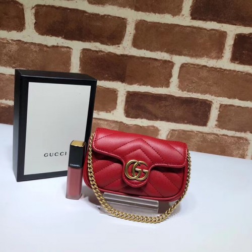 Gucci GG Marmont super pochette 575161 rouge