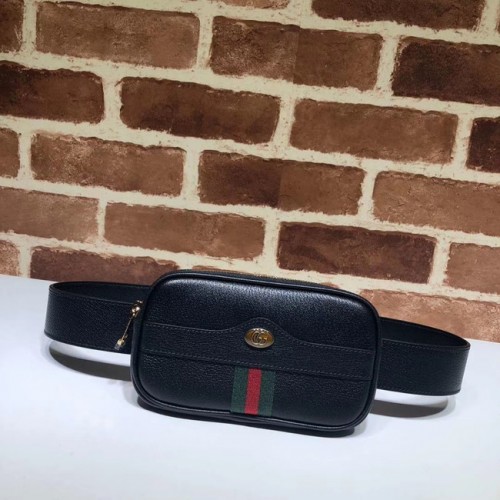 Gucci GG Original Sac ceinture en cuir 519308 noir