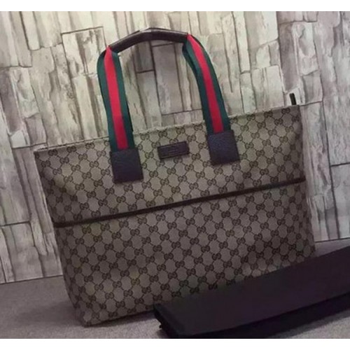 Sacs fourre-tout à couches Gucci GG Plus 155524 Marron