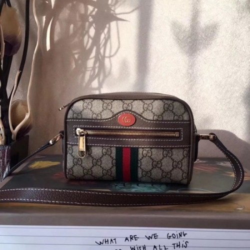 Gucci GG Supreme Canvas Sac à bandoulière 501338 Marron