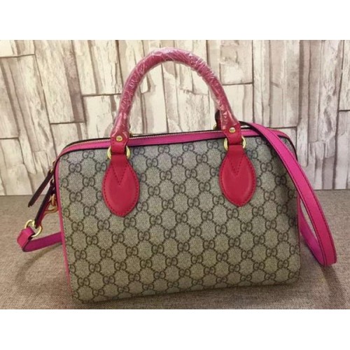 Gucci GG Supreme Sac à poignée supérieure 409529 Rose