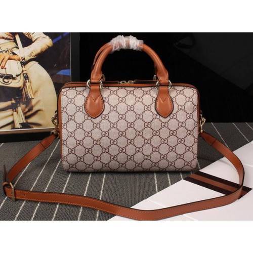 Gucci GG Supreme Sac à poignée supérieure 409529 Blé