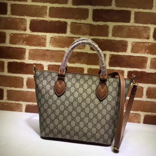 Gucci GG Supreme Sac fourre-tout 432124 Marron