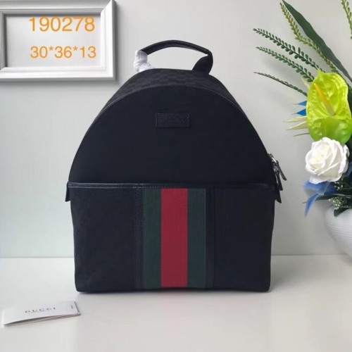 Gucci GG Supreme sac à dos 190278 noir