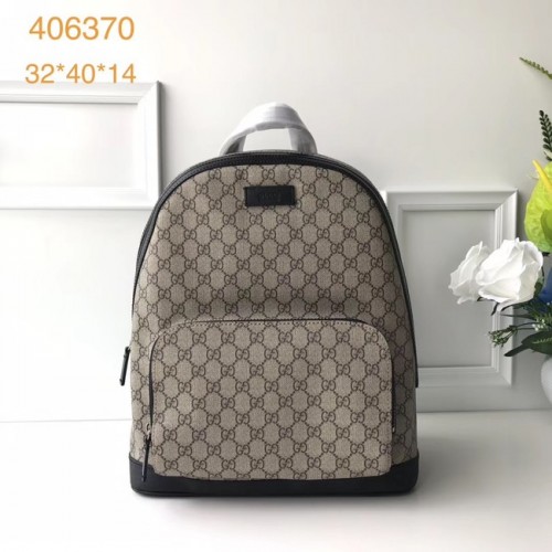 Sac à dos Gucci GG Supreme 406370 Noir