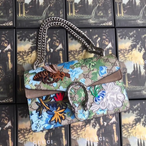 Gucci GG Supreme toile Dionysus petit sac à bandoulière 400249 abeille