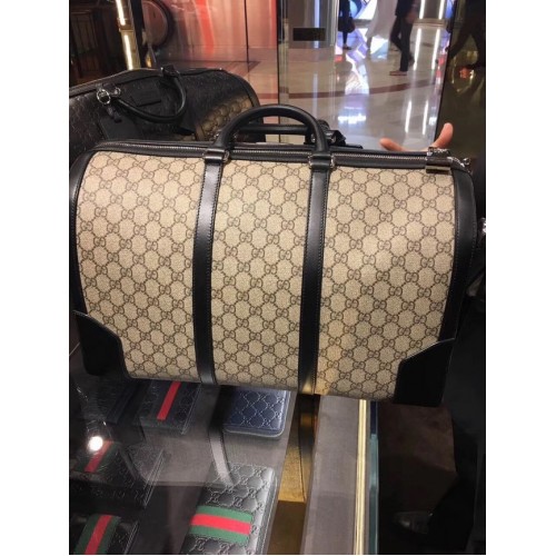 Sac de sport Gucci GG Supreme 406380 noir