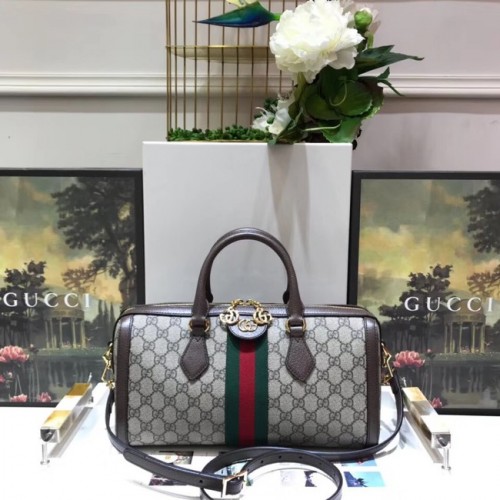 Gucci GG toile ophidia sac fourre-tout de qualité supérieure 524532 marron