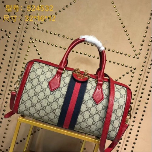 Gucci GG canvas ophidia sac fourre-tout de qualité supérieure 524532 rouge