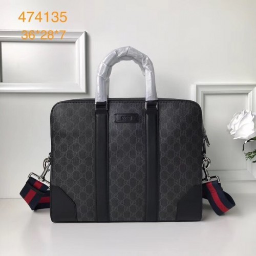 Gucci sac fourre-tout en toile GG de qualité supérieure 387102 noir
