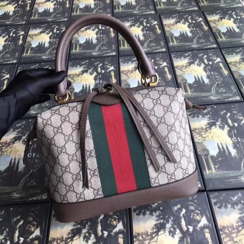 Gucci sac fourre-tout en toile GG de qualité supérieure 523433 marron