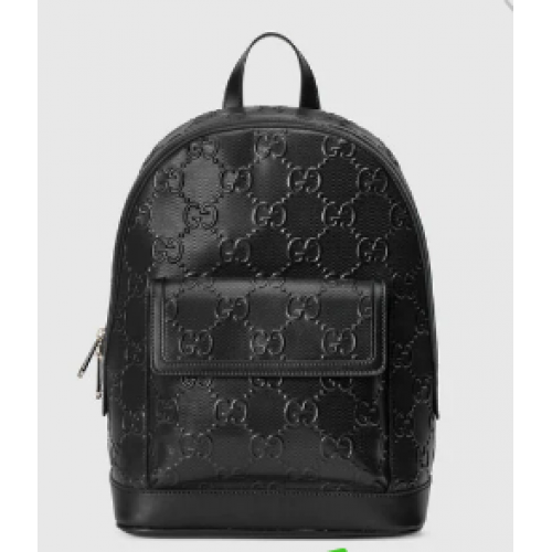 Gucci sac à dos en relief GG 658579 noir