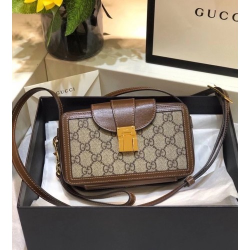 Gucci Horsebit 1955 mini sac 614368 marron