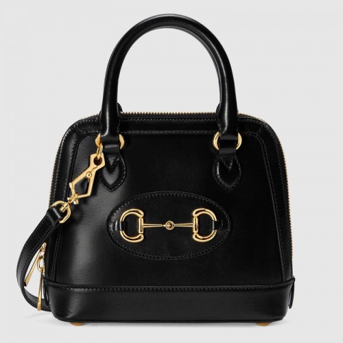 Gucci Horsebit 1955 mini sac à main 640716 noir