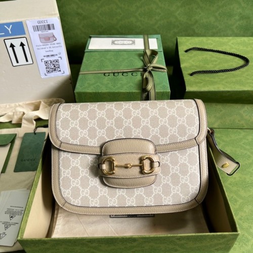 Gucci Horsebit 1955 sac à bandoulière 602204 Beige