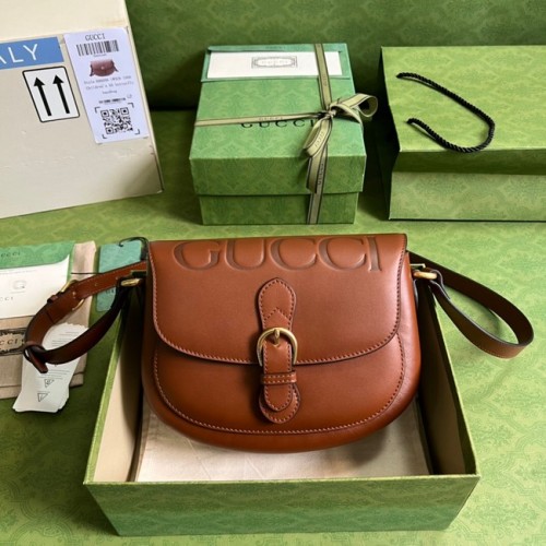 Gucci Horsebit 1955 sac à bandoulière 675923 marron