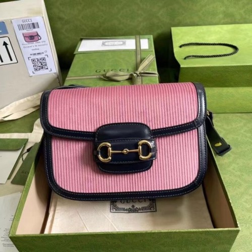 Gucci Horsebit 1955 petit sac 602204 rose