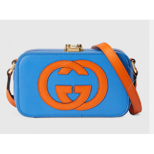 Gucci Interlocking G mini sac 658230 Bleu