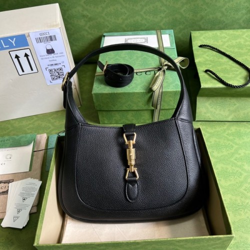 Gucci Jackie 1961 Mini sac en cuir 675799 noir