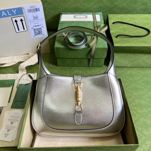 Gucci Jackie 1961 mini sac lamé 636709 Argent