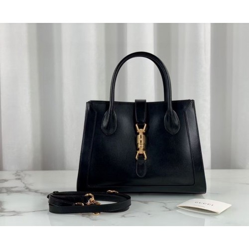 Gucci Jackie 1961 sac fourre-tout moyen 649016 noir