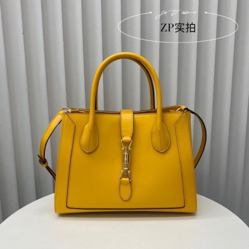 Gucci Jackie 1961 sac fourre-tout moyen 649016 jaune