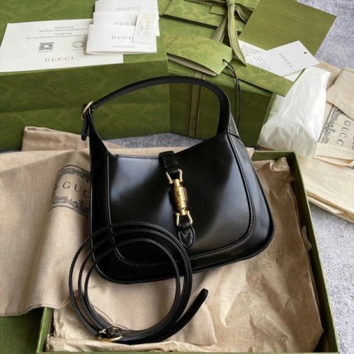 Gucci Jackie 1961 mini sac hobo 637091 noir
