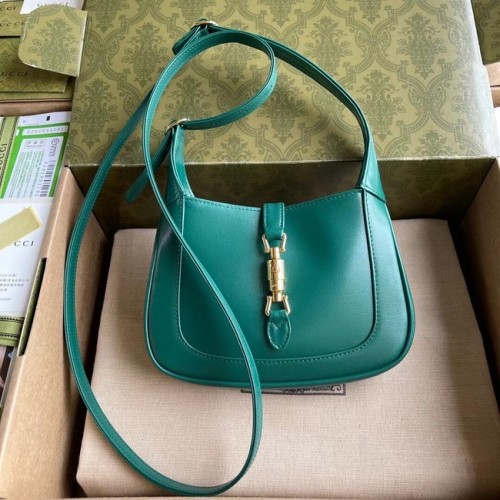 Gucci Jackie 1961 mini sac hobo 637091 vert