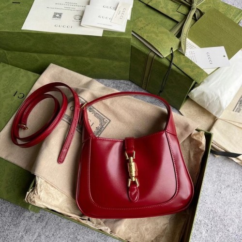 Gucci Jackie 1961 mini sac hobo 637091 rouge